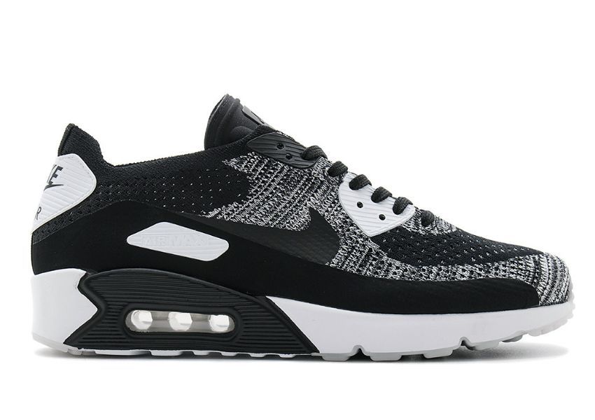  Nike Air Max 90 Ultra 2.0 Flyknit Black/White