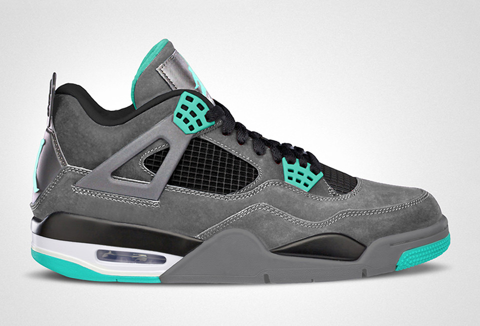  Nike Air Jordan IV 4 Retro Green Glow