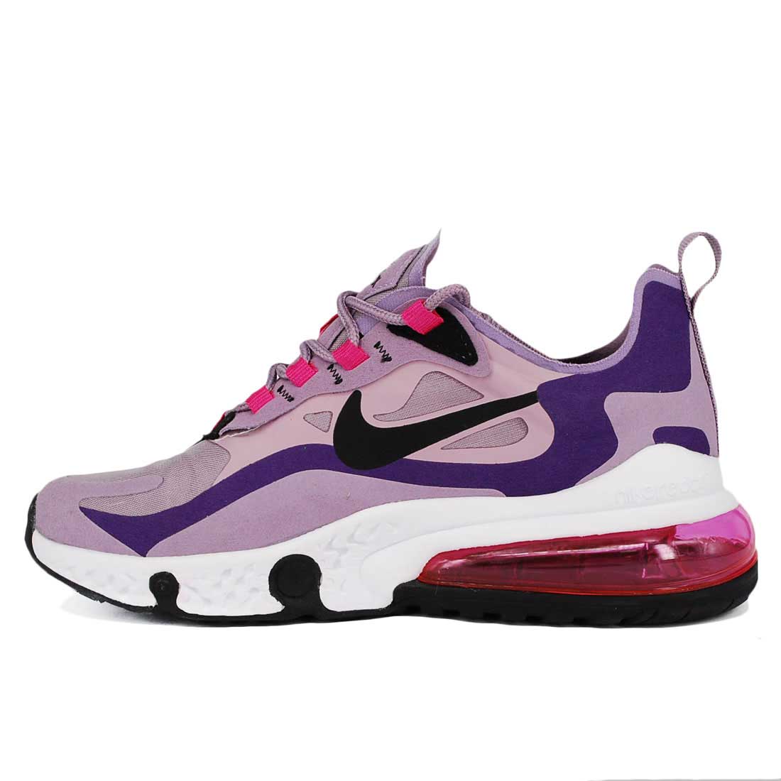 Nike Air Max 270, фиолетовый с черным, нейлон, женские