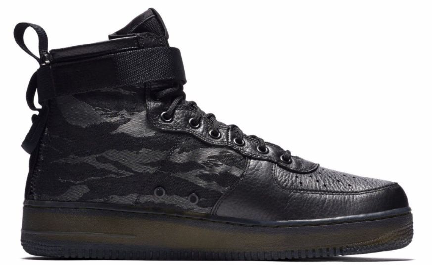  Nike Air Force 1 SF Camo Black черные (40-45)