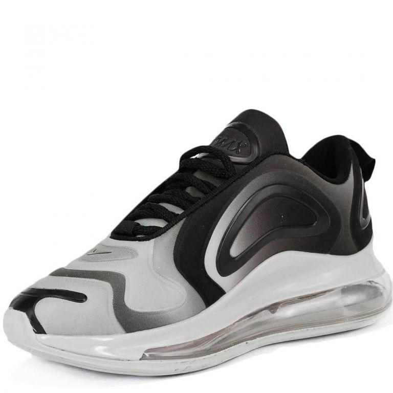 Nike Air Max 720, черный с серым, нейлон, мужские