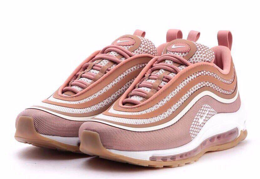 Nike Air Max 97, розовые, нейлон, мужские