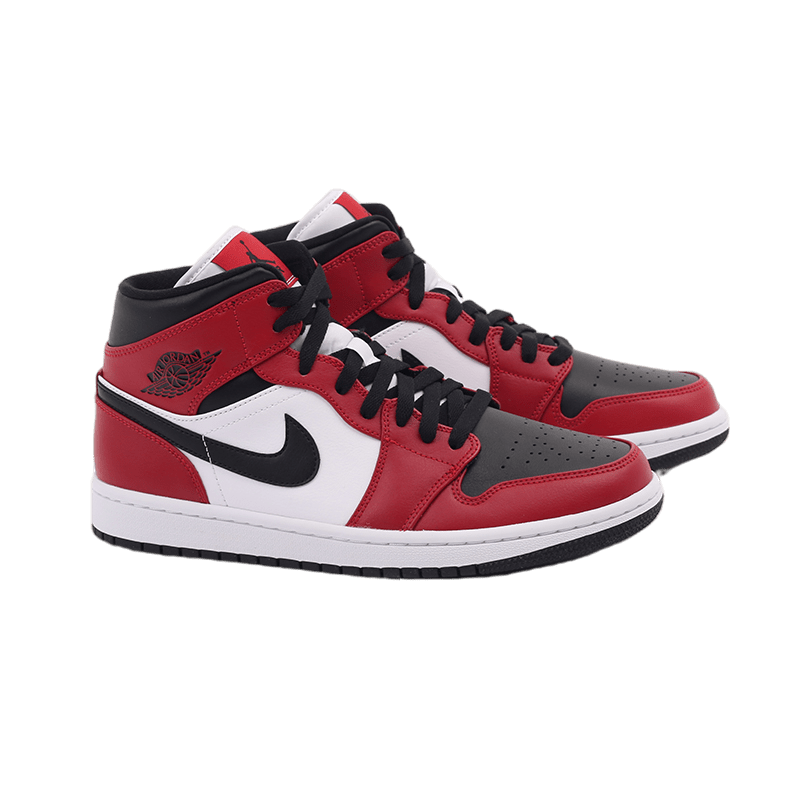 Nike Air Jordan 1 Mid White/Black/Red